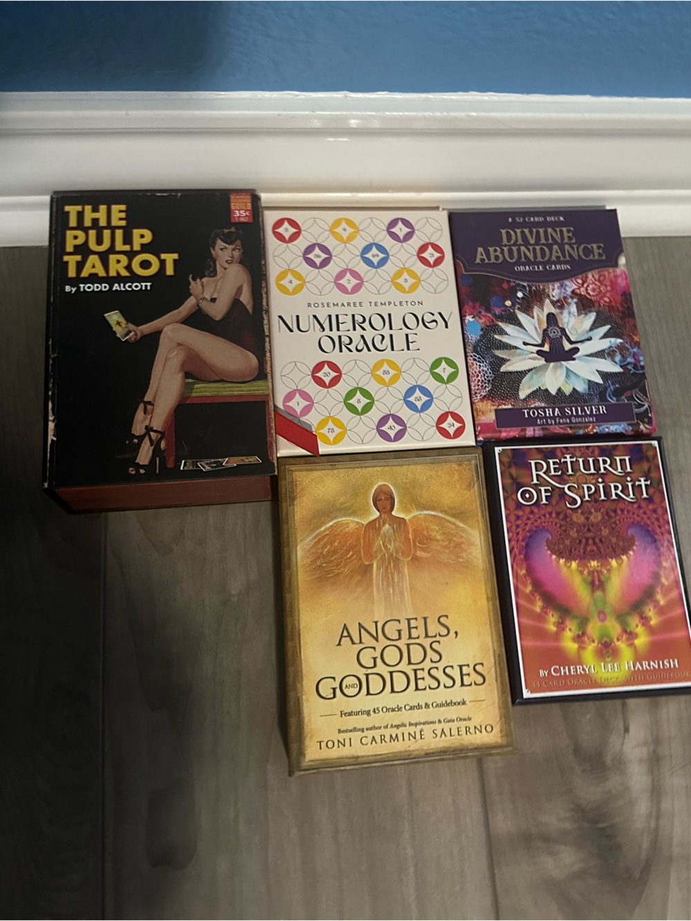 Tarot and Oracle Card Bundle  lot - Multicolor Decks for Intuitive Readings